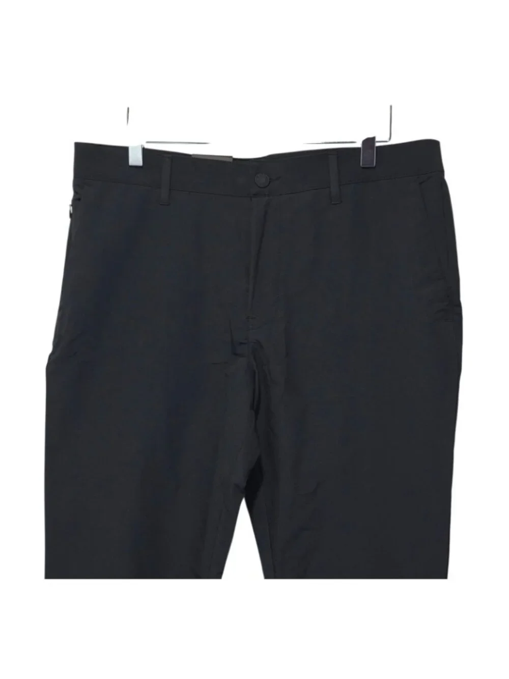 Banana Republic Flat Front Lightweight Pant Men's 34 x 30 Black Color